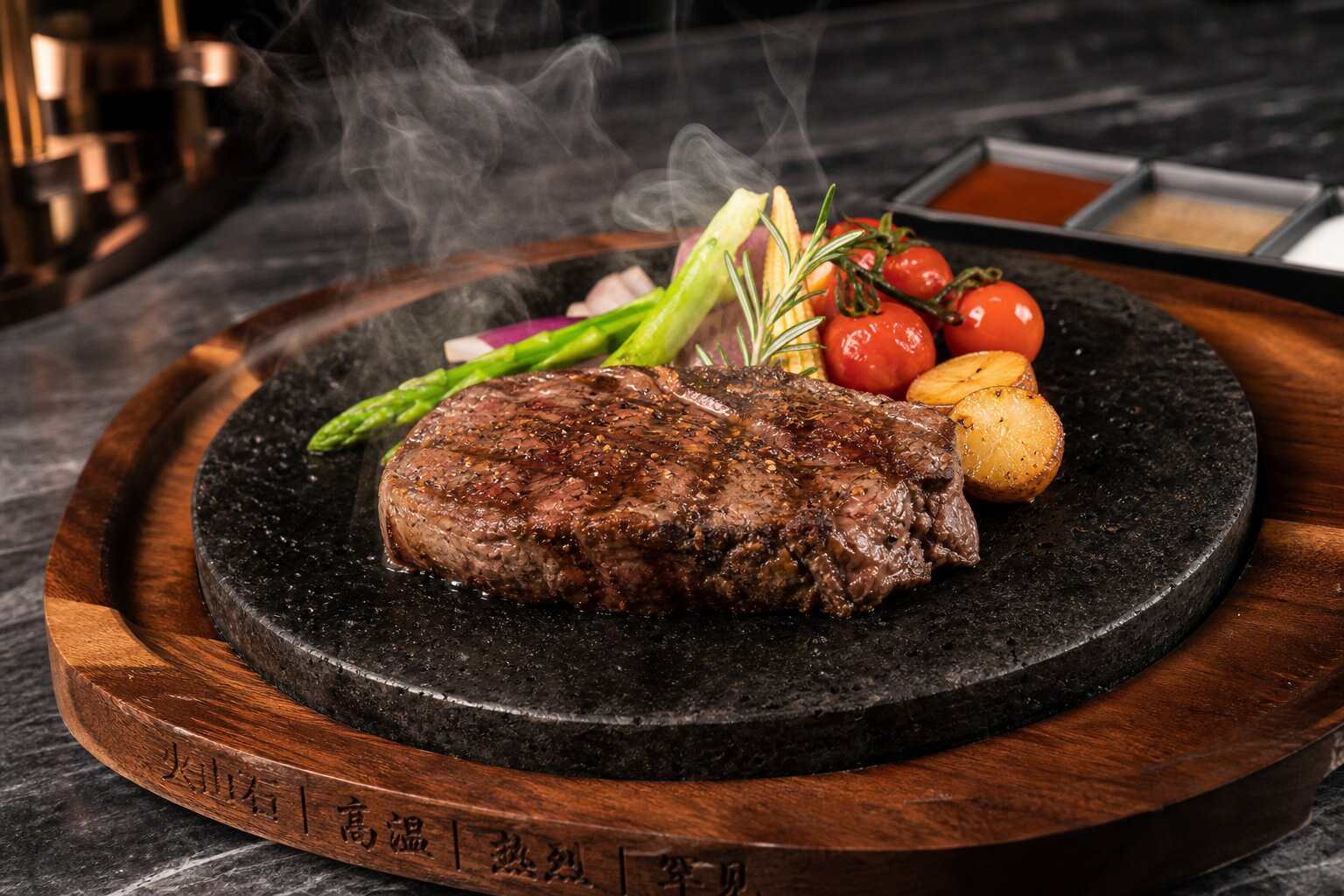 火山石烤肉